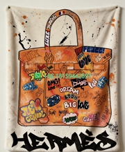 Hermes Throw Blankets